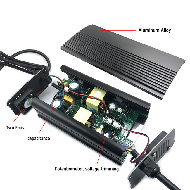 carregador de bateria acidificada ao chumbo do lítio 48V LiFePO4 54.6V 58.4V 6A